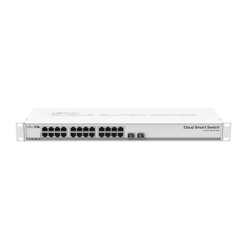Комутатор MikroTik Cloud Smart Switch CSS326-24G-2S+RM